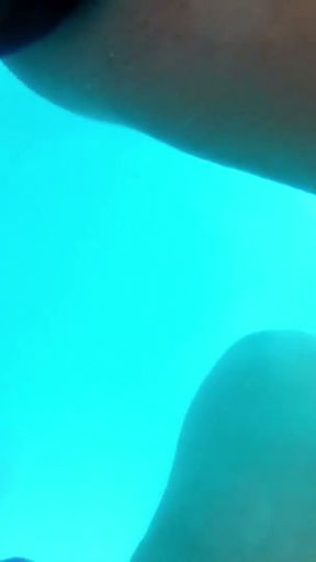 He suddenly takes my bikini off to fuck me in the swimming pool   Clip 2