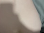 Trans girl takes her domme wife’s huge strap on cock