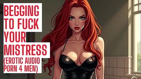 Begging to fuck your Mistress Audio Porn HFO ASMR JOI
