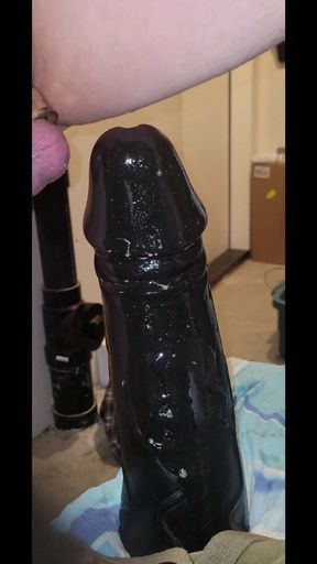 Monster black Dildo