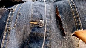 Tourist Hulk Transformation and Denim Destruction, Gypsy Witch Enchantment - Growth Fetish, Transformation Fantasy