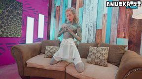 Tattooed Goth Slut gets Hard Anal Fuck - ATM Style