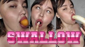 Swallow apricot banana plum