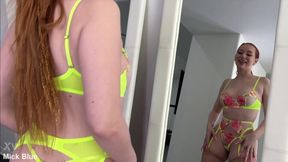 Redhead Madison Morgan takes a massive creampie from uncut cocked Mick Blue