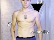 College Twink RESANU From the Balkans Rides Cock Like a Cum-Hungry Pro