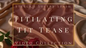 Stella Titillating Tit Tease | Lingerie Tease, Tit Fetish, POV Seduction, Female Domination