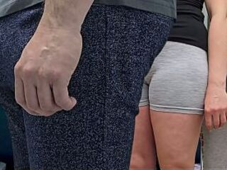 Stranger Man Ejaculate by Hotty's Hand In a Crowded Bus