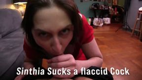 Sinthia sucks a flaccid Dick 08