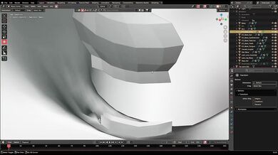 Blender 3D Girl Solo POV HD Interactive Artist Simulation