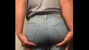 Jeans sissy ass