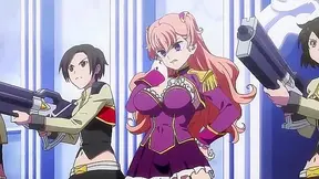 Voluptuous Teens Steamy Encounter with Giant Breasts in Busty Anime Fantasia