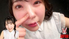 Hikaru Minazuki | JAPANESE NOSE FETISH — She Rubs Her Sticky Snot All Over Your Face!