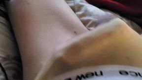 CD Michelle Throbbing Cock in Sexy Panties
