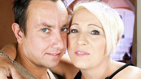 ”Chubby mature riding a prick”