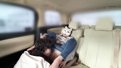Screaming car sex with a married MILF before work