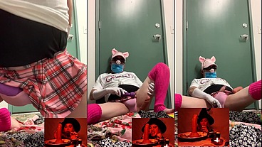 Become the gay sissy pig and help your piggie release their milk in you by Goddess Lana