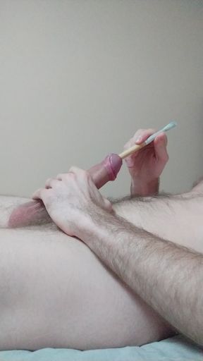 paintbrush urethra sounding