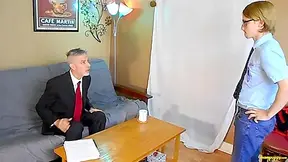 Demanding Boss Gets A Foot Rub - Elis Ataxxx And Richard Lennox