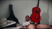 Sexy Number 1 - Doctor MDCXIX - Ghost - Rubbing Guitar Yamaha C80 Made in China - 18 CM Dick - Cristopher Rebellato Alexis