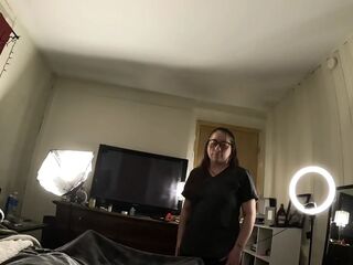 Large Butt Nurse Cures Blue Balls