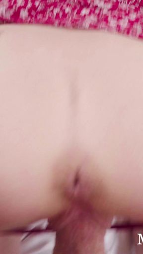 MADE HER TREMBLE IN ORGASM AND PUMPED CUM INTO HER TIGHT PUSSY (POV)   Clip 2