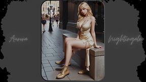 Elegance in Every Glance: Aurora Nightingale'_s Journey of Beauty and Grace Part 7 | #AI | Waifu Models #006