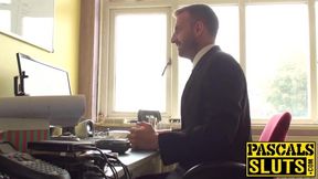 Delicious Kimmie Fox visits Pascal for her sub adventure