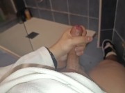 Corrida en cámara lenta tiro buena leche