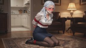 Bondage Fantasies #145: Confession of Crimson Restraints and Overwhelming Waves