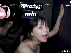 Submissive Petite Teen Gangbanged in HD - Asian Babe Moans Loudly!