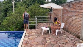 Horny Pool Guy Fucks Me When My Husband Is Away