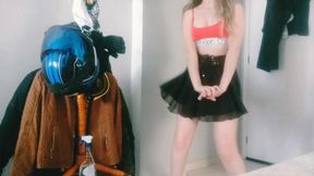 Hot student dance compilation , cute teasing and striptease