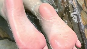Cyrene's Soles in the Hot Springs (vertical clip)