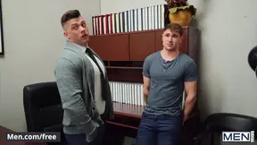 Michael Boston Barebacked At The Office By His Muscular