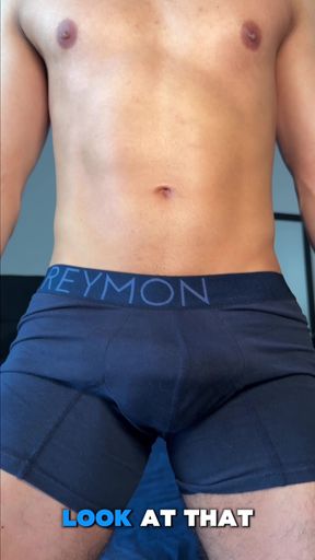 Oil, Boxer and Big Cum