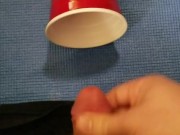Red solo cup, I'll fill you up... with #cumshots