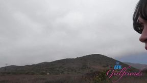 Intimate Car BJ: Sweet Remi Raw's Vacation Tease