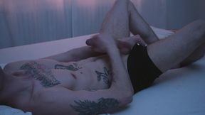 Early Morning Edging - Big Dick Masturbation with Loud Moaning
