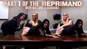 Part 1 of the Reprimand with Gia Love & Morgana UHD