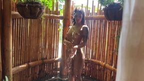 My Best Friend Spies on Me Showering and We Fucked When I Caught Him!