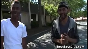 Blacks On Buys - Nasty Gay Skinny Boy Fucked By Muscular Black Dude 16