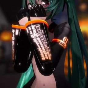 Cute Miku - Halloween Dance (3D HENTAI)