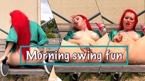 Morning swing fun