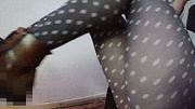 Blonde whiteboy sucking BBC dildo in Hard-core leggings