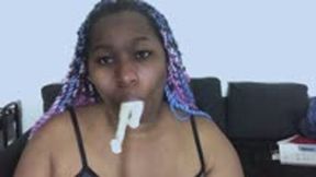 vore - Giantess Relaxes While Devouring Captured Tinies, female domination mouth fetish, giantess 1080 smaller