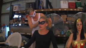 Superheroines Overwhelmed