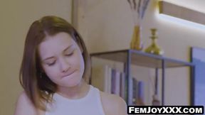 Bernie Svintis's tight pussy eaten by Matty's eager mouth