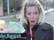 Public Agent Blonde Ozzie Isabelle Deltore fucks to save the bush