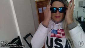 katharine madrid e isis pitangui nos bastidores do tigrao 2