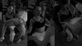 petite danse sexy sur une copine